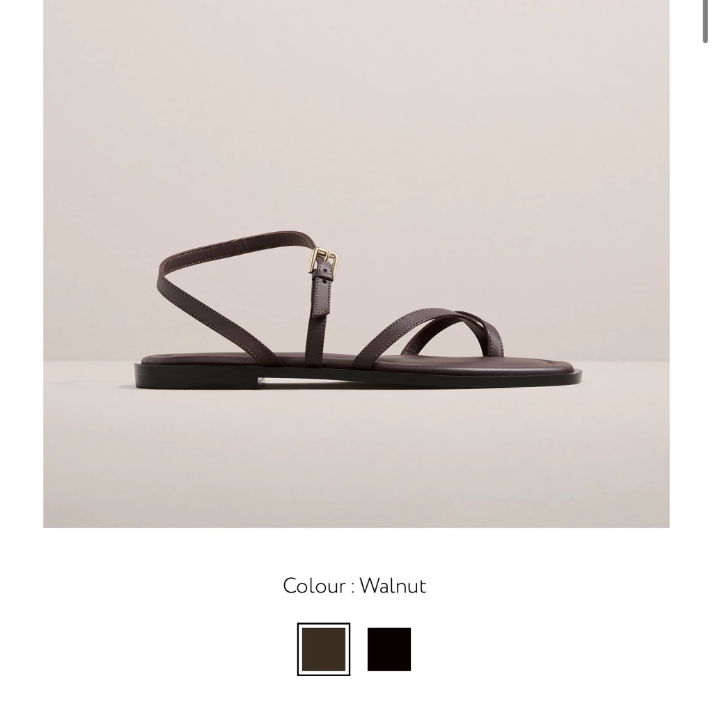 A.Emery Lucia Sandals Walnut
